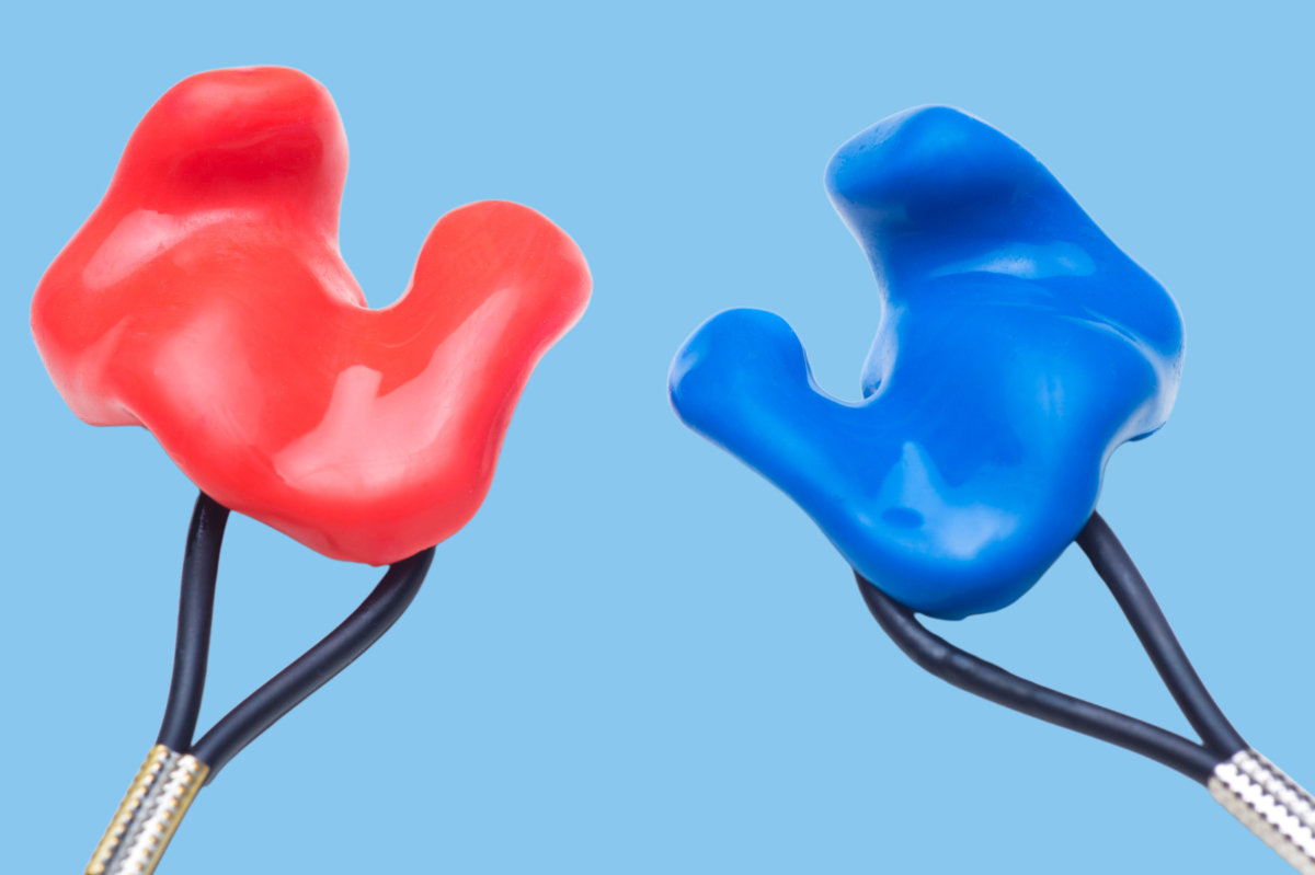 Custom pediatric swim plugs fitted by a Doctor of Audiology at Physicians Hearing Clinic serving families in Sarasota County, FL